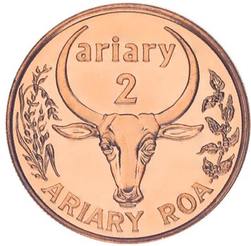 Madagascar 2 ariary 2003 UNC