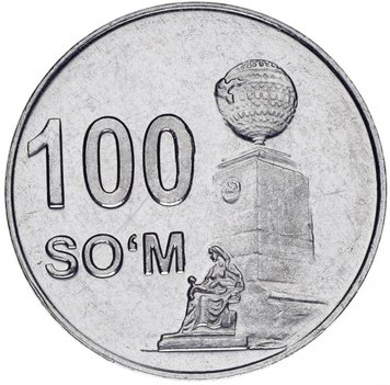 Uzbekistan 100 KGS 2018 UNC