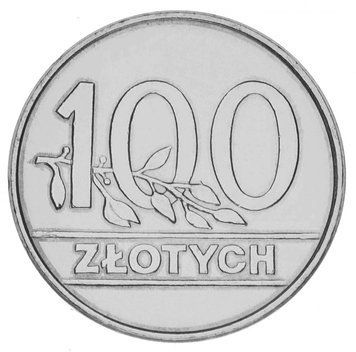 Польща 100 злотих 1990 AU-UNC М15179 фото