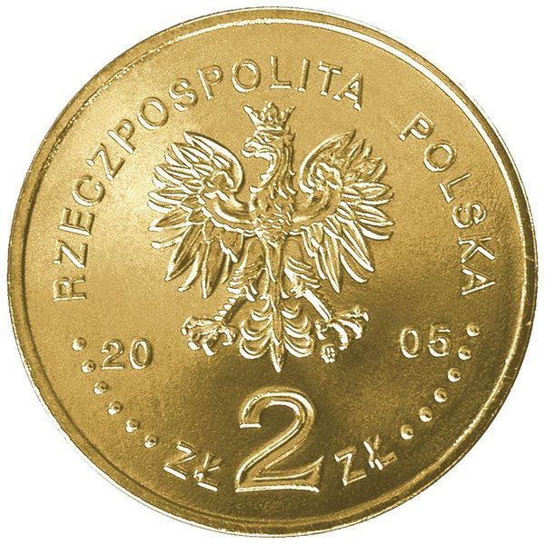 Poland 2 zloty 2005 F-VF Stanislav August Poniatowski (Y # 530)