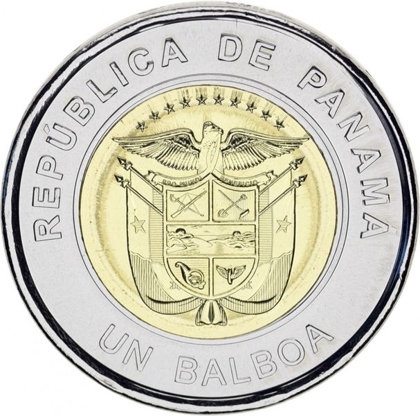 Panama 1 balboa 2019 UNC Bimetal "Oratory of Saint Philip Neri"