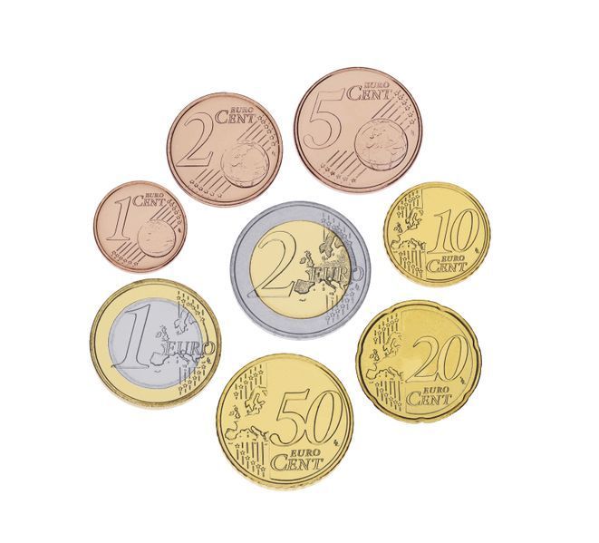 Люксембург набор из 8 монет евро 2021 UNC 1, 2, 5, 10, 20, 50 евроцентов, 1, 2 евро