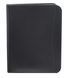 OPTIMA Kurt binder (up to 30 sheets) for coins or banknotes, Leather upholstery black Leuchtturm