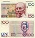 Банкнота Бельгія 100 франків 1982&ndash;1994 F-VF (P142a(2))