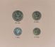 Набір монет Кіпр Набір монет 1982 UNC 5, 25, 50, 100 Мілс і 1 марка Буклет М10732 фото 3