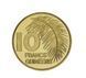 Guinea 10 francs 1985 AU-UNC