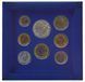 Набір монет Сан-Марино набір із 8 монет 1999 UNC 10, 20, 50, 100, 200, 500, 1000, 5000 лір (срібло) М23385 фото 3