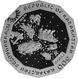 Kazakhstan 500 tenge 2017 "Eastern Calendar - Year of the Rooster" Silver Proof