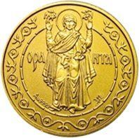 Україна 50 гривень +1997 Золото UNC Оранта (50) М14436 фото