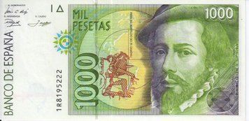 Spain 1000 pesetas 1992 UNC (P163)