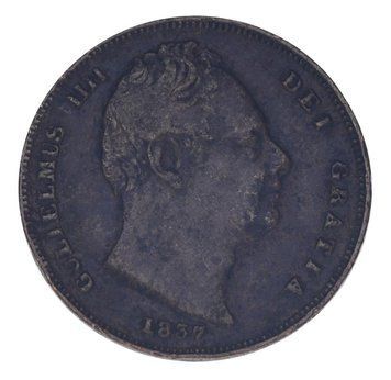 Монета Великобританія 1 фартинг 1837 F-VF М24413 фото