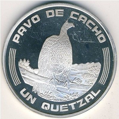 Guatemala 1 quetzal 1994 VF (KM # 280)