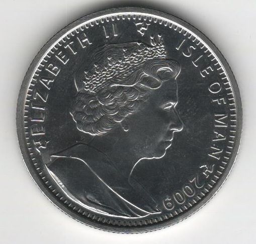 Остров Мэн 1 крона 2009 &laquo;Олимпиада в Лондоне в 2012 году. Бокс&raquo; UNC (KM#1411) М08311 фото