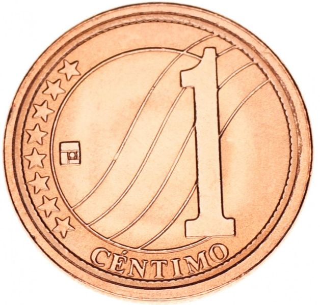 Venezuela 1 Centimo 2009 UNC