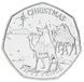 Coin Gibraltar 50p 2022 UNC New Year and Christmas