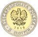 Монета Польща 5 злотих 2019 Біметал Відкрий Польщу Курган Визволення UNC М12545 фото 2