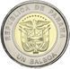 Coin Panama 1 Balboa 2017 Bimetal UNC Red Cross