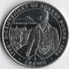Монета Острів Мен 1 крона 1996 &laquo;Роберт Бернс&raquo; UNC Різновид 3 (KM#580) М08057 фото 1