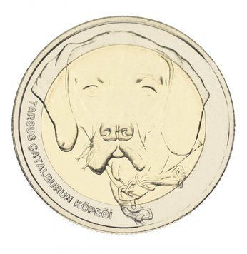 Turkey 1 Kurush 2021 Bimetal UNC Animals - Dog Catalburun