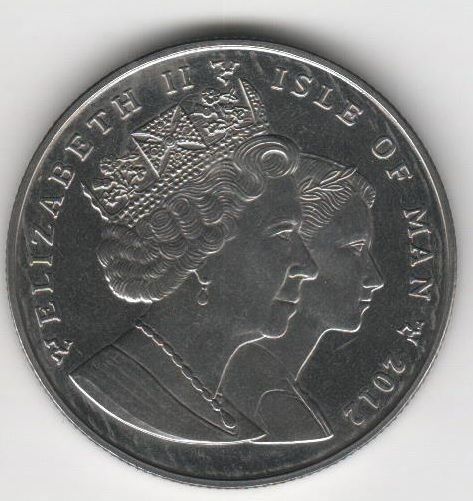 Острів Мен 1 крона 2012 &laquo;Кот.&nbsp;Кішка &raquo;UNC (KM#1538) М08335 фото