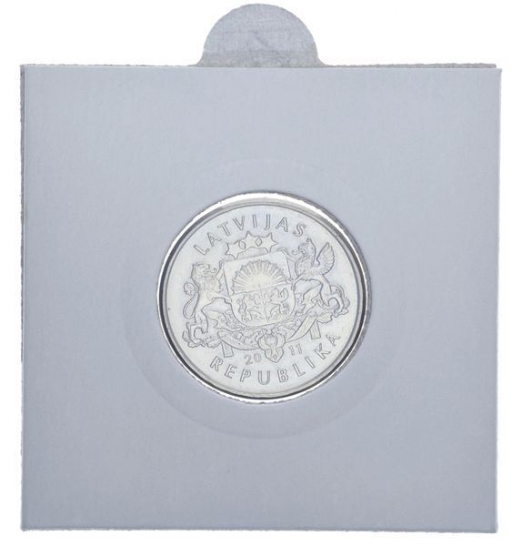 Coin Latvia 1 LVL 2011 UNC Mug of beer