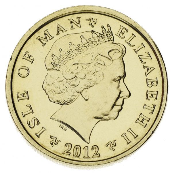 Isle of Man 1 pound 2012 UNC Tynwald Hill Chapel