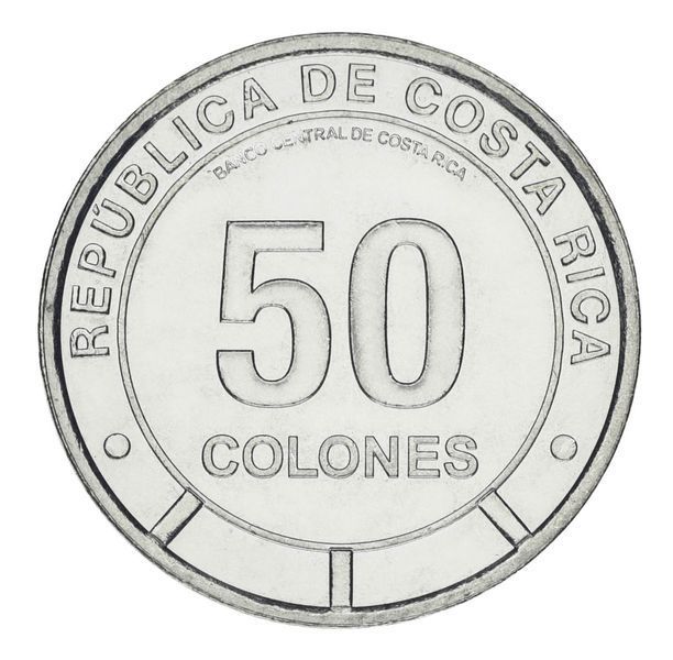 Coins set Costa Rica 50 colones 2023 (2025) UNC Mangrove Jumping Crab