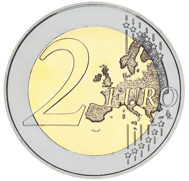 Германия 2 евро 2023 Биметалл UNC A Гамбург Эльбская филармония М17273 фото