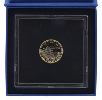 Япония 500 йен 2015 Биметалл Proof Префектуры - Ямагуши в сувенирной упаковке М21370 фото