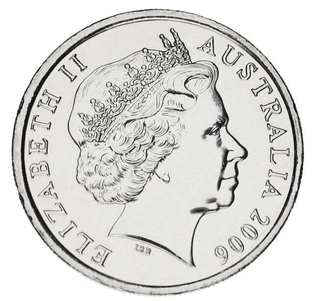 Австралия 10 центов 2006 UNC М14107 фото