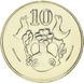 Cyprus 10 cents 2004 UNC