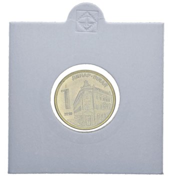 Serbia 1 dinar 2010 AU-UNC