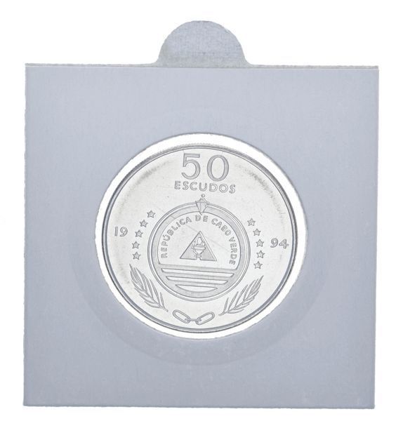 Кабо-Верде 50 эскудо 1994 UNC Цветы М11823 фото