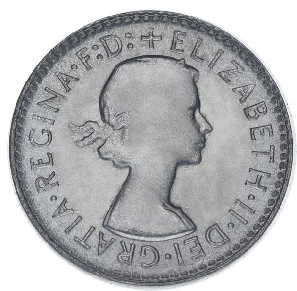 Australia 3 pence 1964 Silver AU-UNC