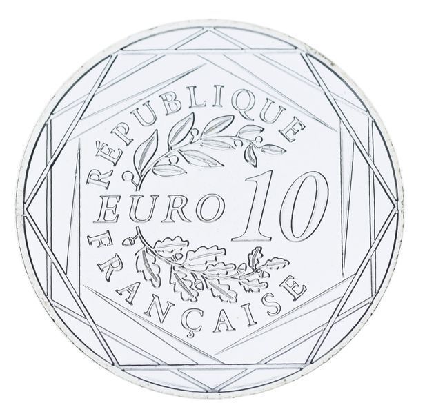 Монета Франція 10 євро 2025 Срібло UNC Космічна одіссея - Місяць М24153 фото