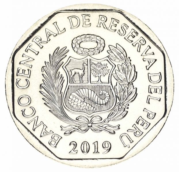 Peru 1 new salt 2019 Frog Toad UNC