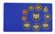 Набір монет Німеччина набір з 10 монет 1990 Proof D 1, 2, 5, 10, 50 пфенігів, 1, 2, 2, 2, 5 марок у сувенірній упаковці М22735 фото 2