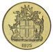 Coin Iceland 1 krona 1975 UNC