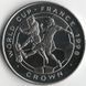 Isle of Man 1 crown 1998 FIFA World Cup France UNC Variety 3 (KM # 809)