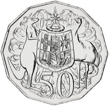 Австралія 50 центів 2012 UNC М14109 фото