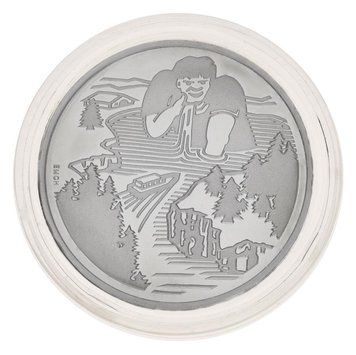 Монета Швейцарія 20 франків 1996 Срібло AU-UNC Гаргантюа М17016 фото