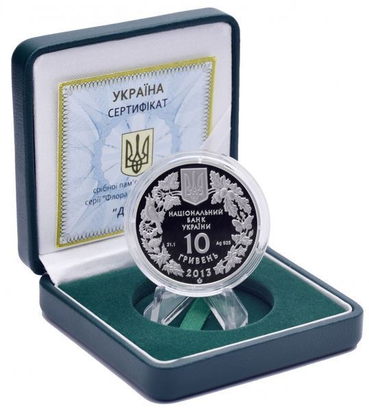 Монета Україна 10 гривень 2013 Срібло UNC Дрохва М14378 фото