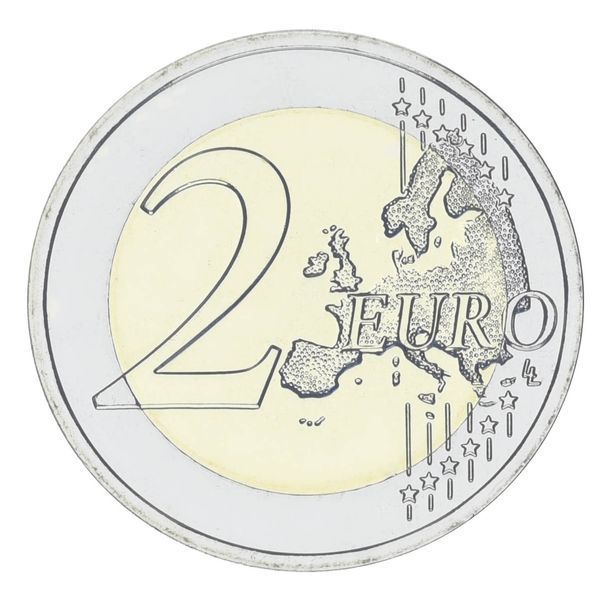 Coin Portugal 2 Euro 2024 Bimetal UNC 50th Anniversary of the Revolution of April 25, 1974