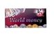 Envelope for banknotes (banknotes) 85 * 175 mm. VP-coins. World money series 1