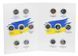 Coins set Ukraine set of 14 coins of 10 hryvnia 2018-2022 UNC Armed Forces of Ukraine in a souvenir album Colored