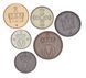 Coins set Norway set of 6 coins 1970-2011 UNC 1, 2, 5, 10, 25, 50 ore