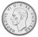 Монета Великобритания 1 шиллинг 1944 Серебро F-VF (Ag 500, 5,66 грамм) М19874 фото 2