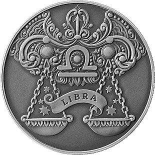 Беларусь 1 рубль 2015 &laquo;Знаки зодиака - Весы&raquo; UNC М04760 фото