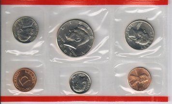 США набір з 6 монет 1993 D UNC М03134 фото