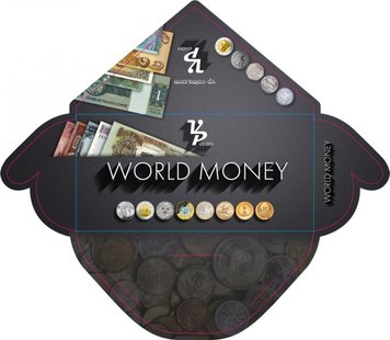 Конверт для банкнот (купюр) 85 * 175 mm. VP-coins. Серія World money 2 А15523 фото